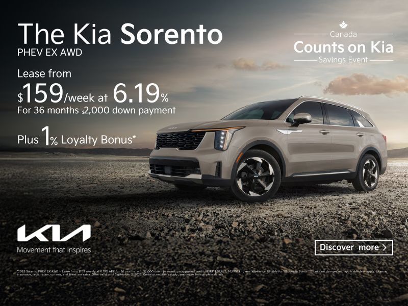 Get the Kia Sorento