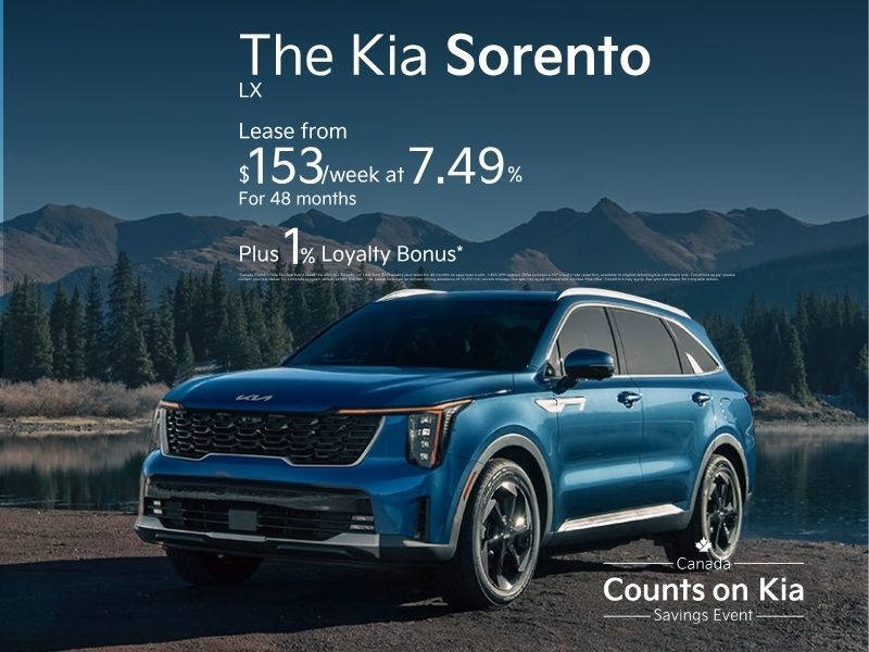 Get the Kia Sorento LX