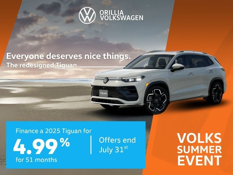 The redesigned Tiguan