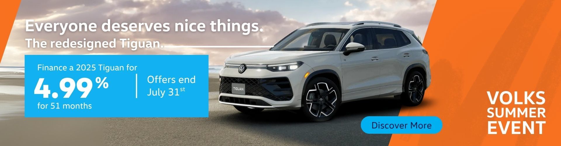 The redesigned Tiguan