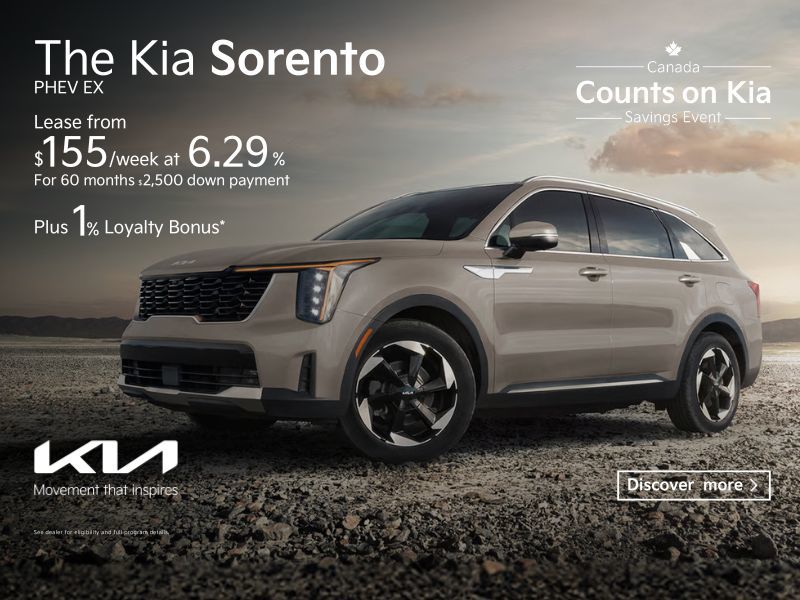 The Kia Sorento