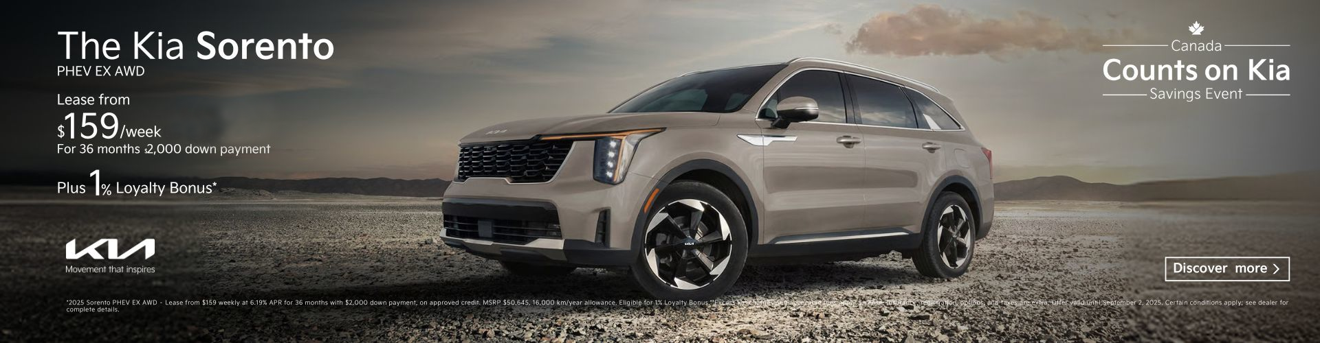 The Kia Sorento