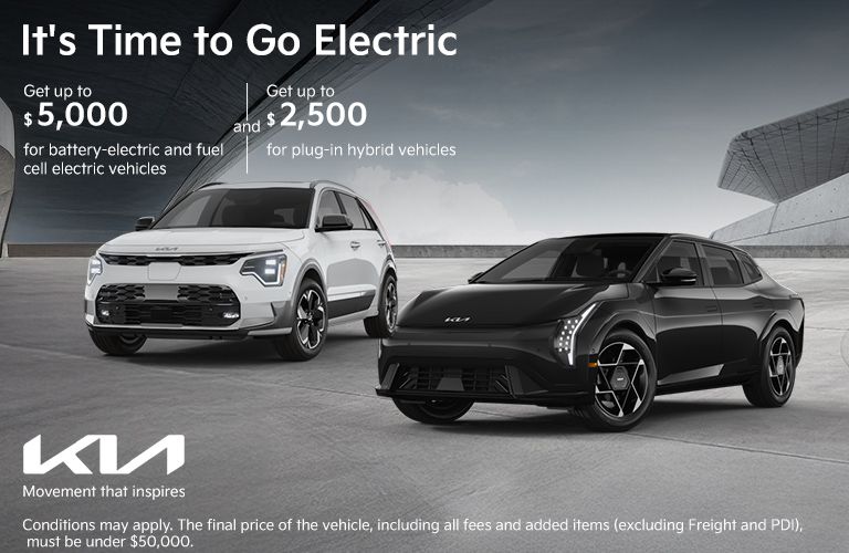 New incentives for electric vehicles have arrived!