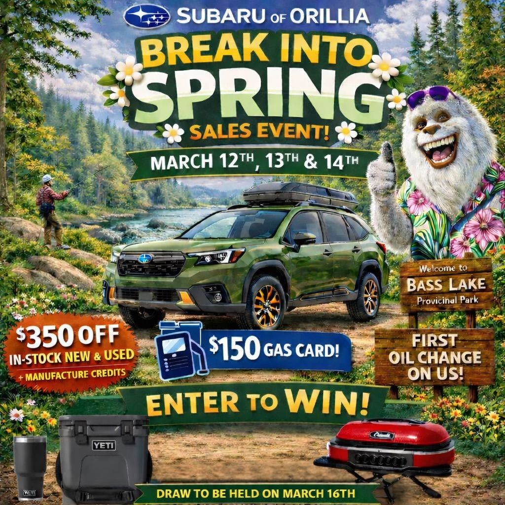 Break Into Spring | Subaru of Orillia