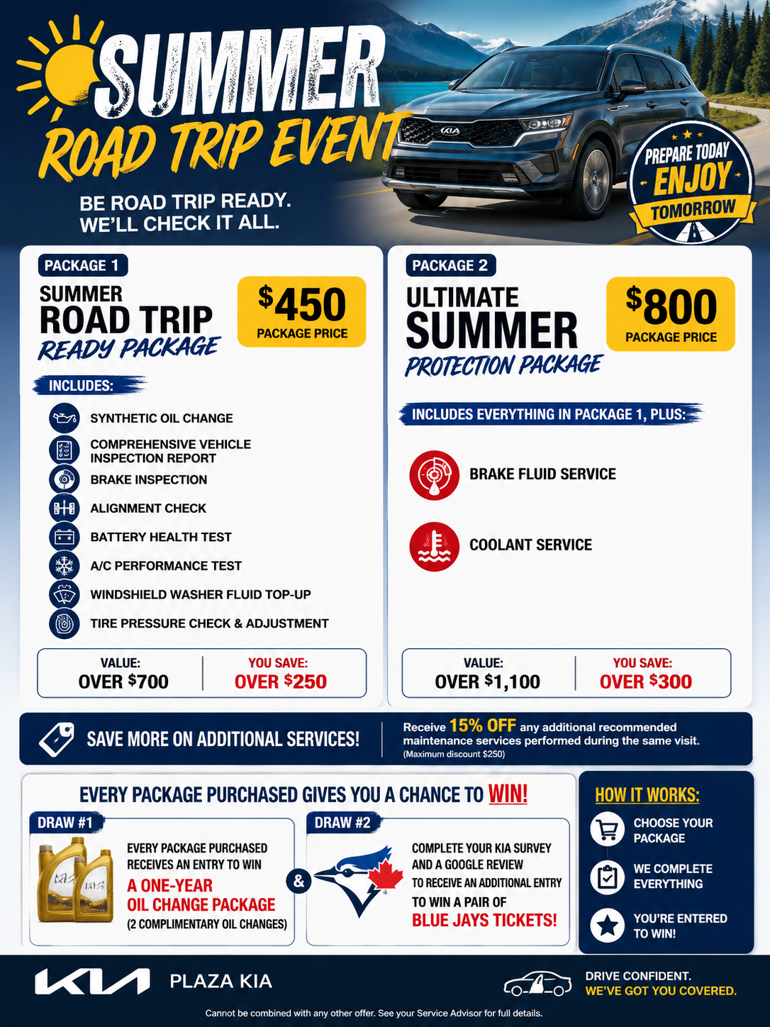 Plaza Kia Summer Road Trip Event