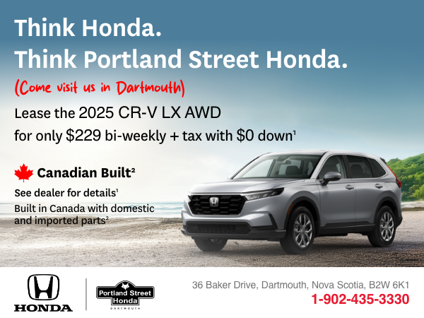 2025 Honda CR-V at $229 Bi-Weekly
