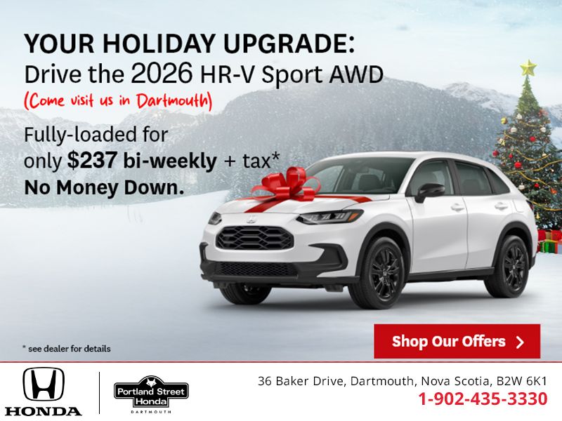 Drive Into Fall with the New 2026 HR-V Sport AWD