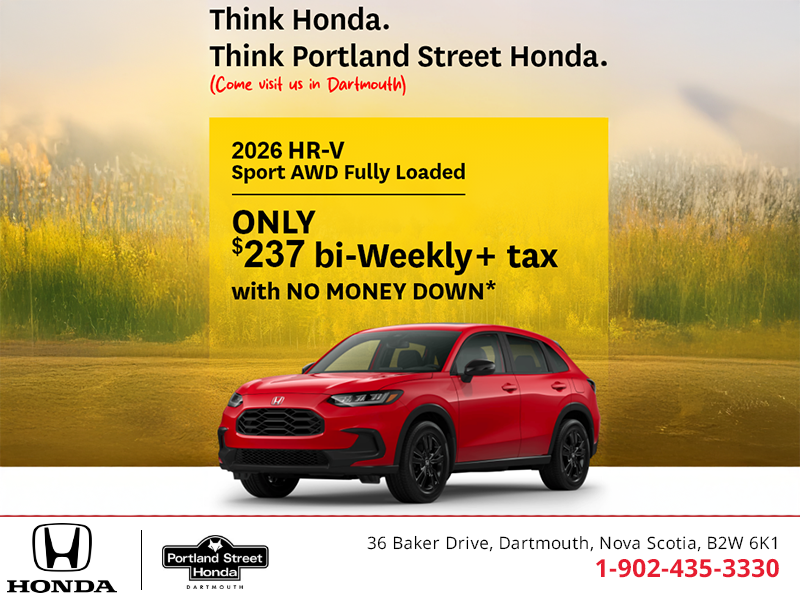 Drive Into Fall with the New 2026 HR-V Sport AWD