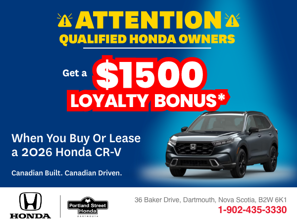 2026 Honda CR-V Loyalty Bonus