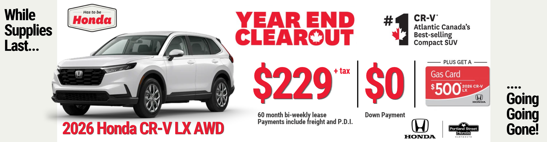 2026 Honda CR-V LX AWD