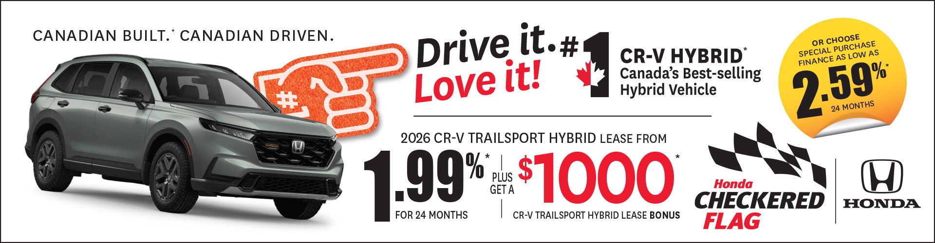 CR-V TrailSport Hybrid Offer