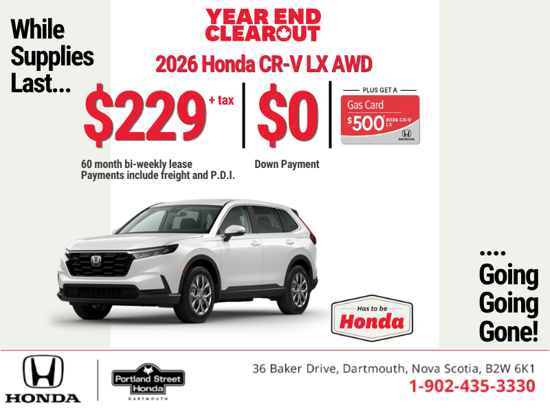2026 Honda CR-V LX AWD