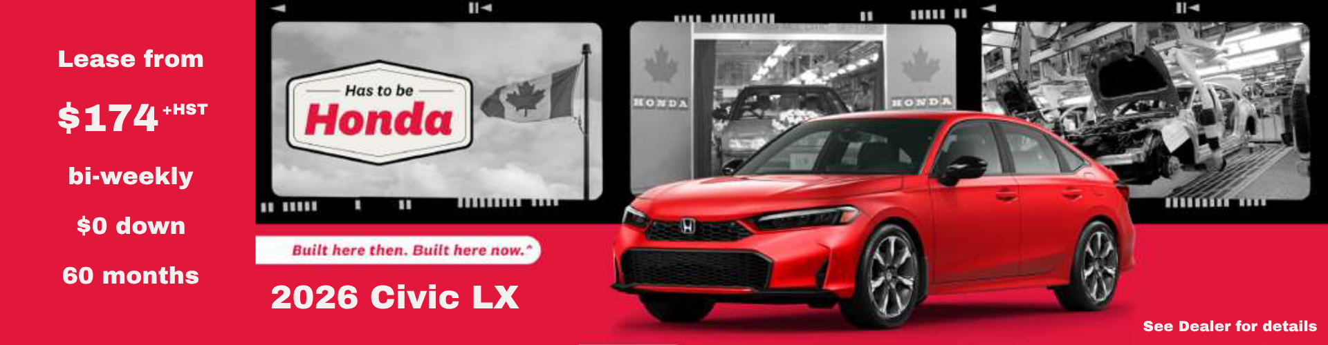 2026 Honda Civic LX Offer