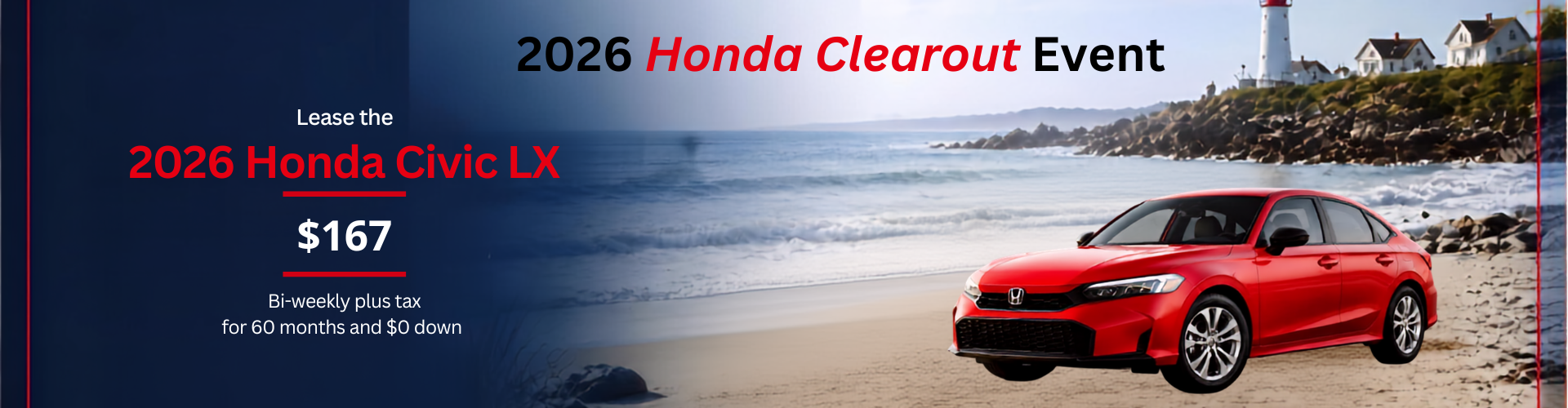 2026 Honda Civic LX Offer