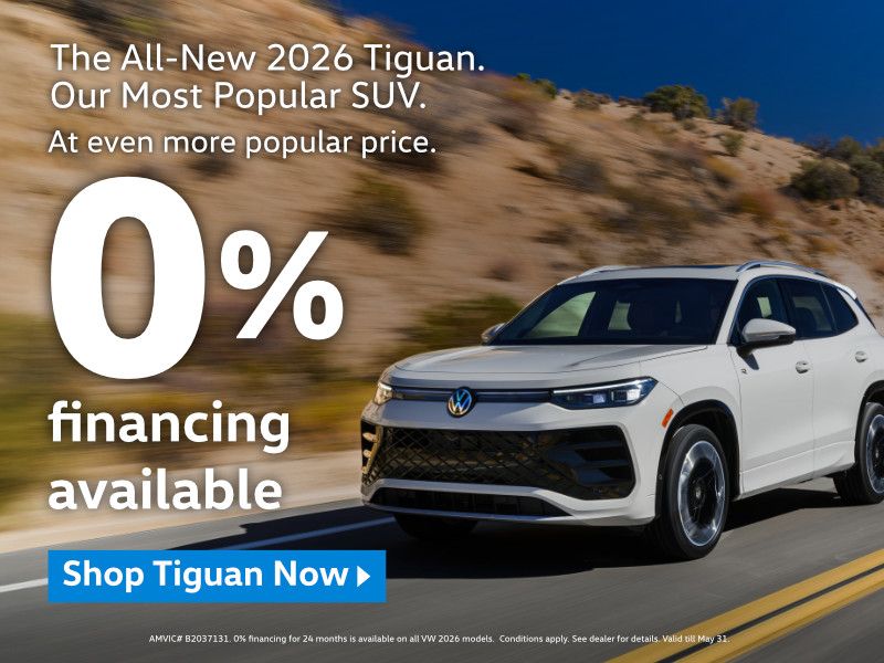 May 2026 | Tiguan 0%