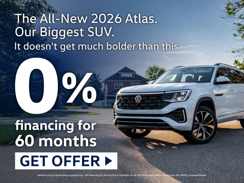 2026 Atlas 0% for 60 months
