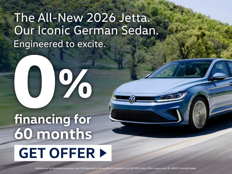2026 Jetta 0% Financing for 60 months
