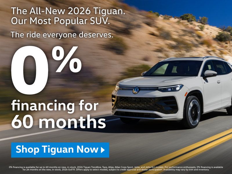 July 2026 | 0% Tiguan