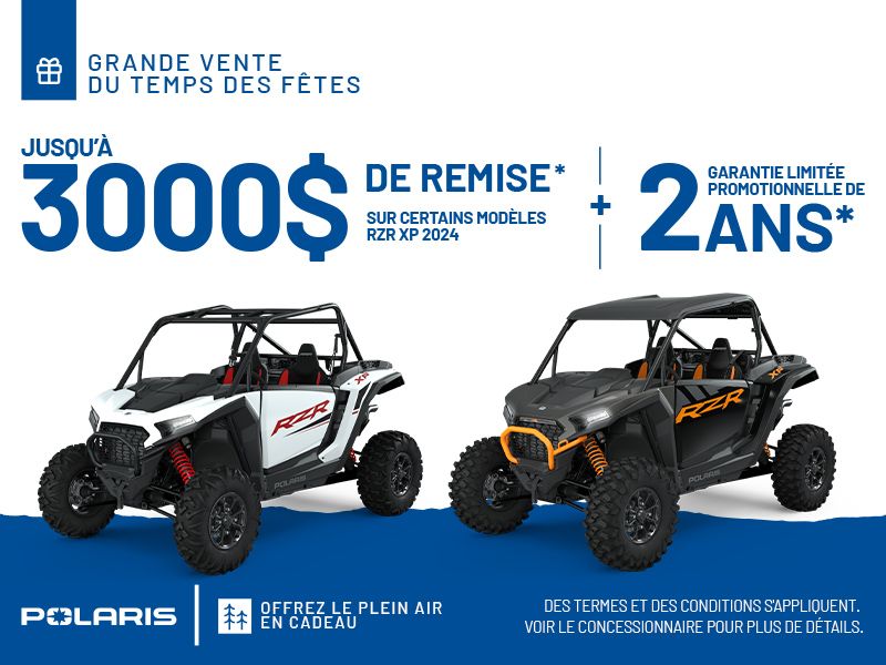 Offre de 3000$ de réduction