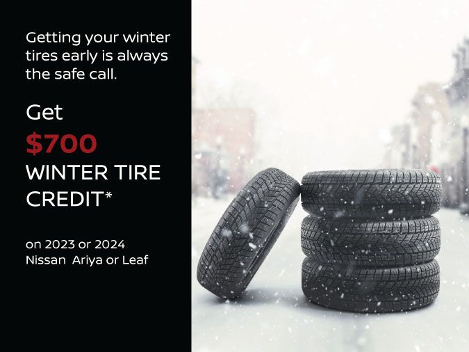 700 Off Winter Tires! Guelph Nissan in Guelph