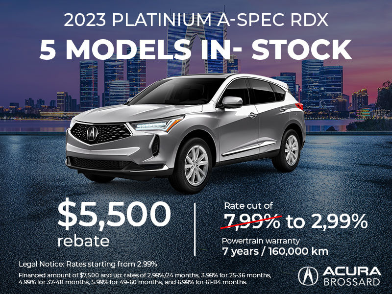 Discover the Acura RDX 2023