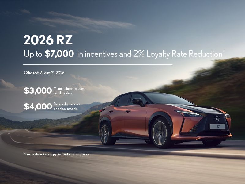 2026 RZ SPECIAL OFFER