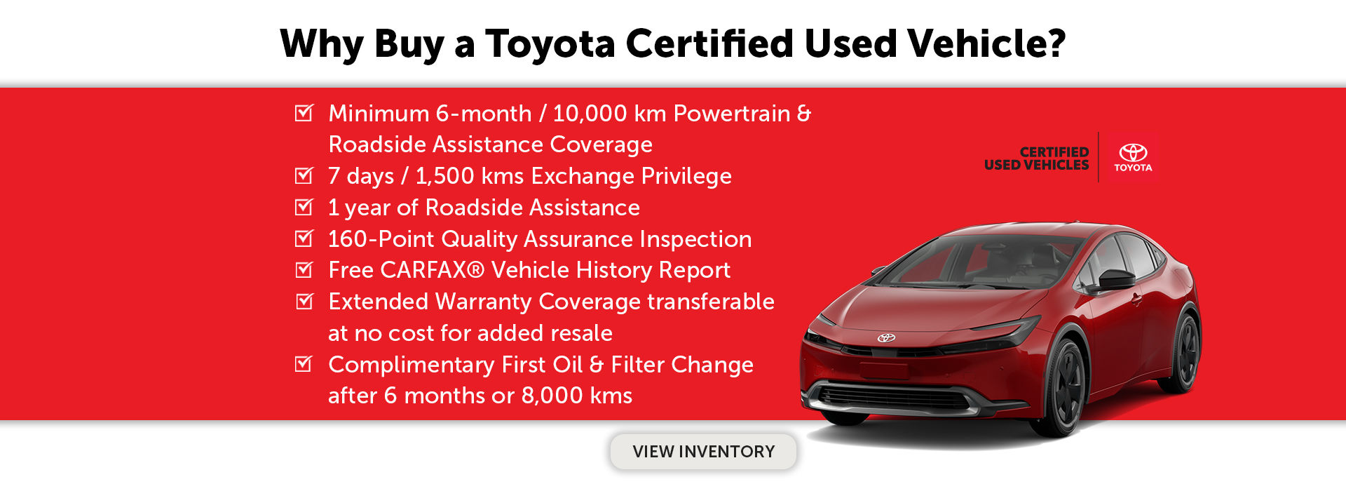 Toyota Pre-owned cars