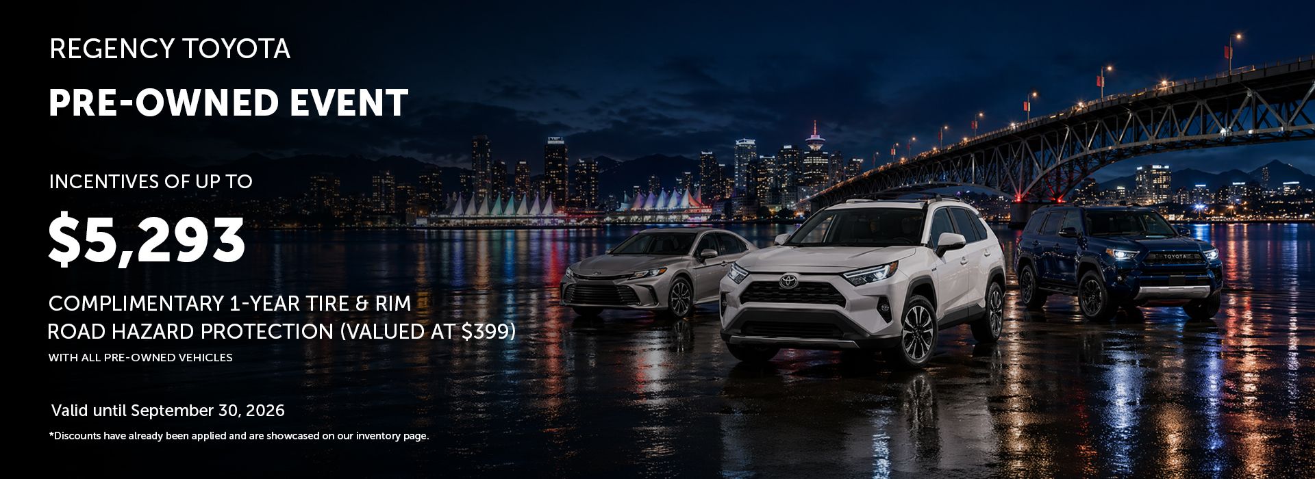 Toyota Pre-Owned Offers
