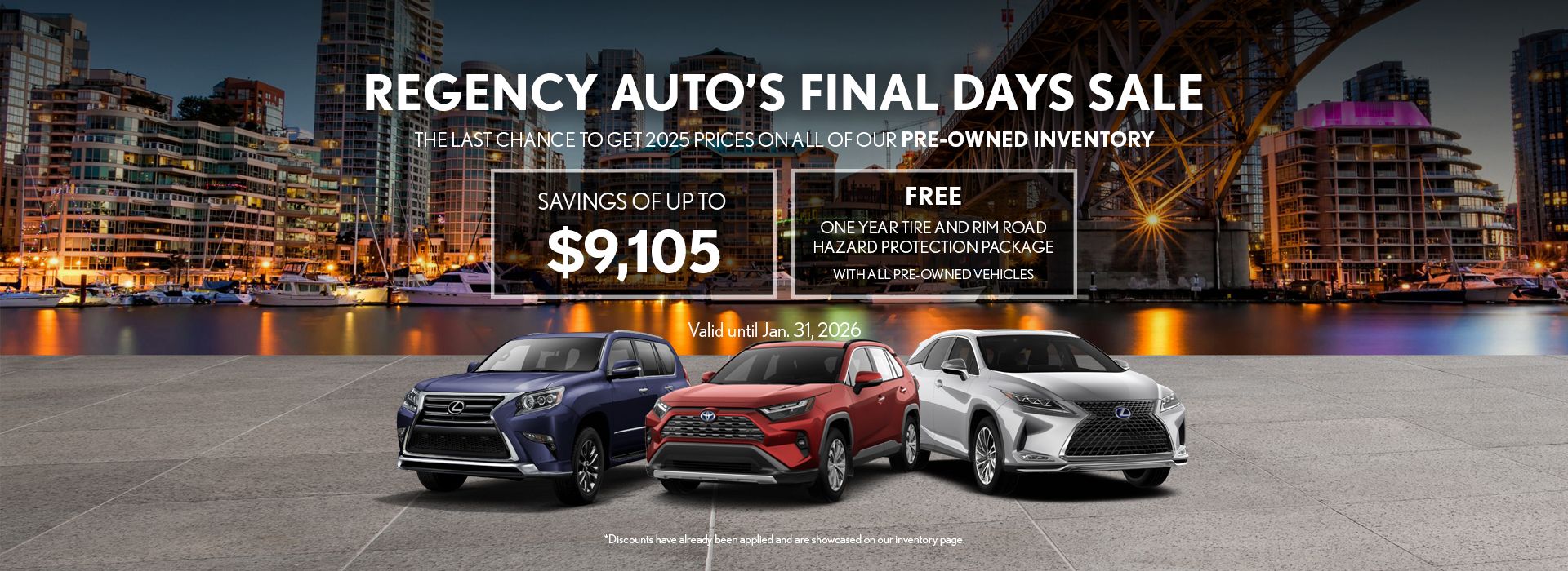 Lexus Pre-owned offers