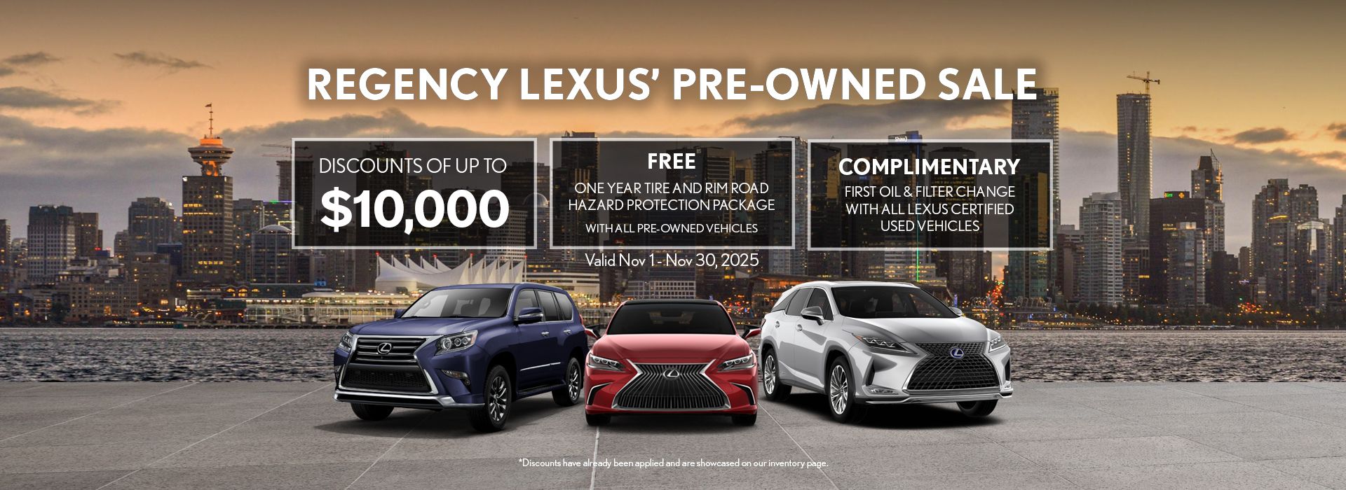 Lexus Pre-owned offers