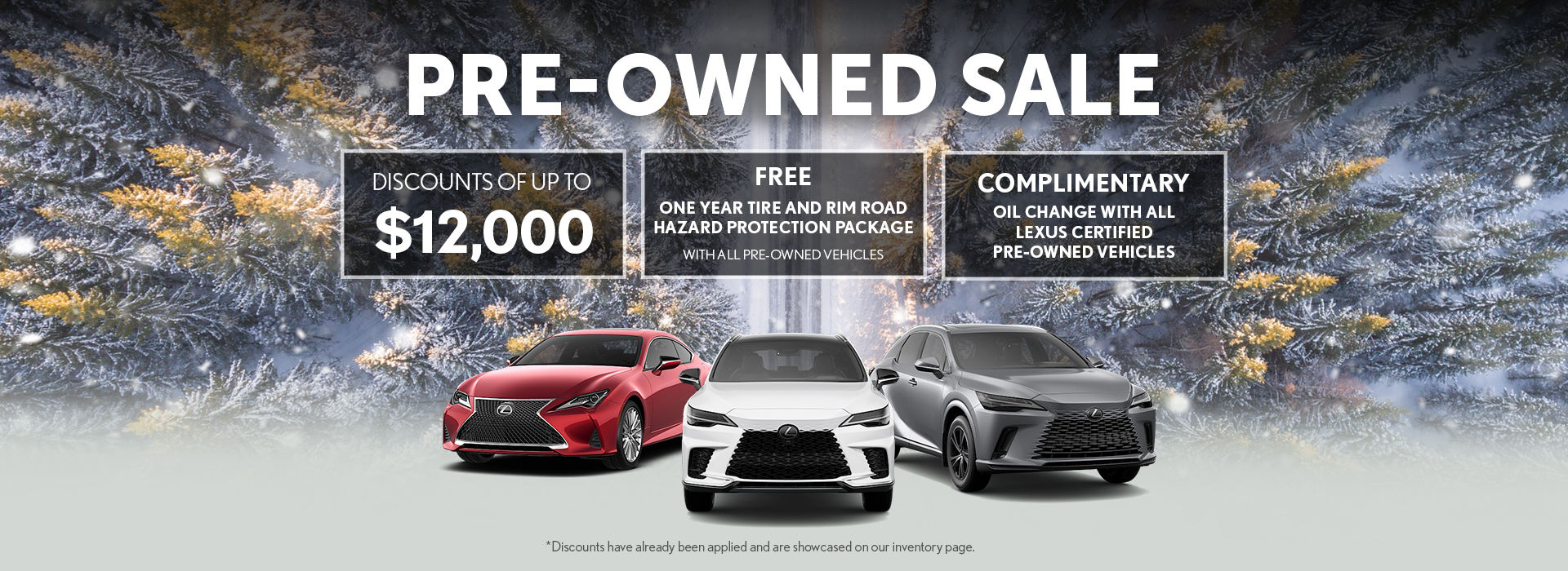 Lexus Pre-owned offers