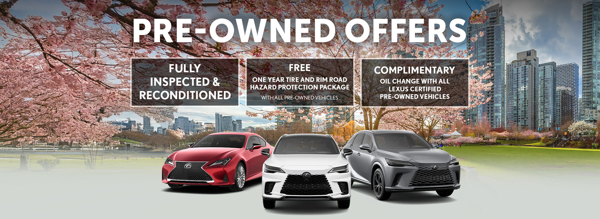 Lexus Pre-owned offers