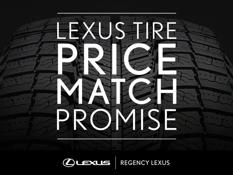 LEXUS TIRE PRICE MATCH PROMISE
