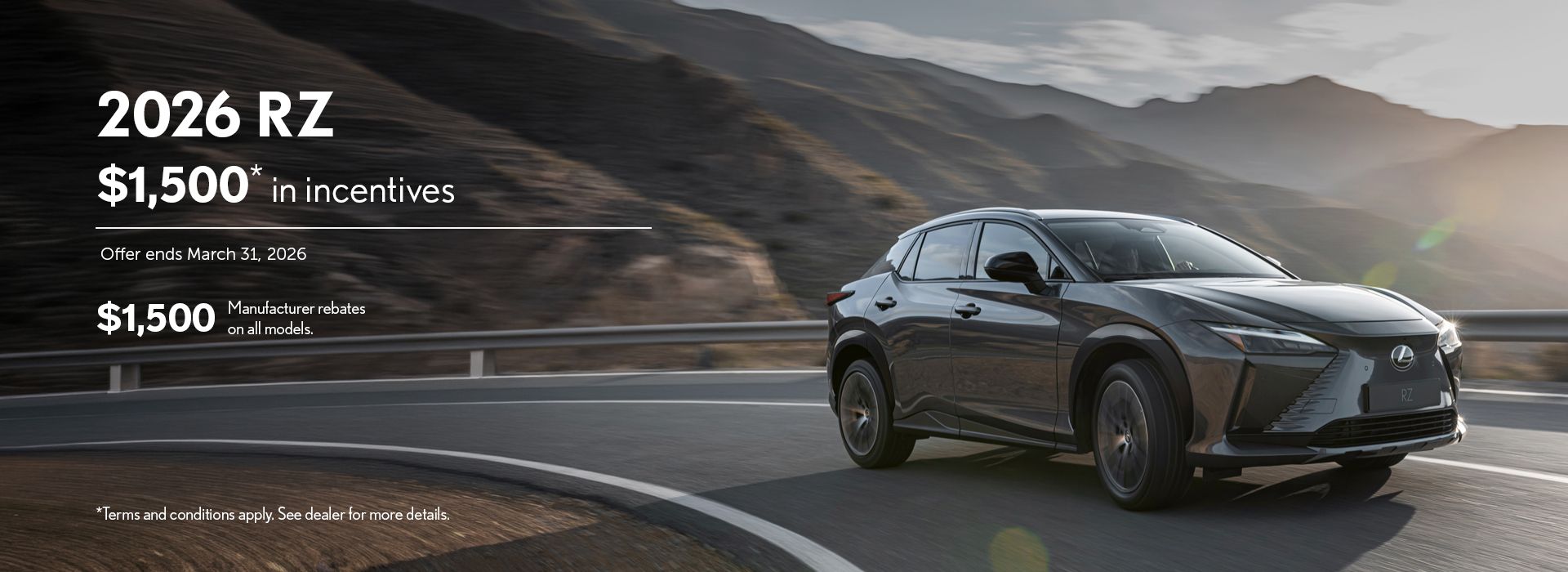 RZ website rebate banner front RZ website rebate banner front