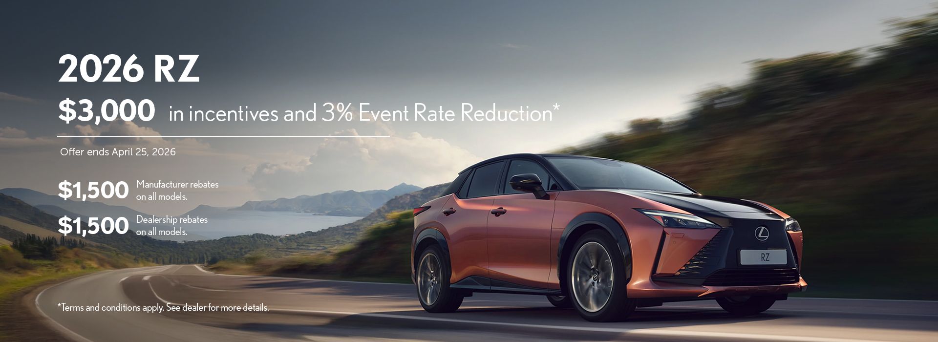 RZ website rebate banner front