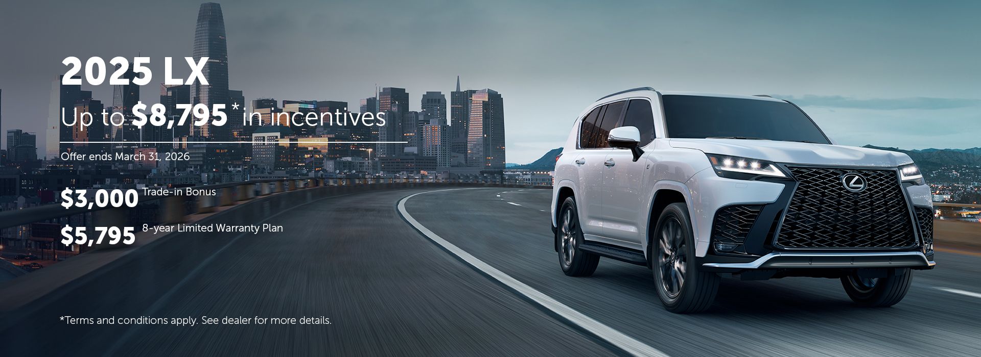 25LX600 Homepage Banner 25LX600 Homepage Banner