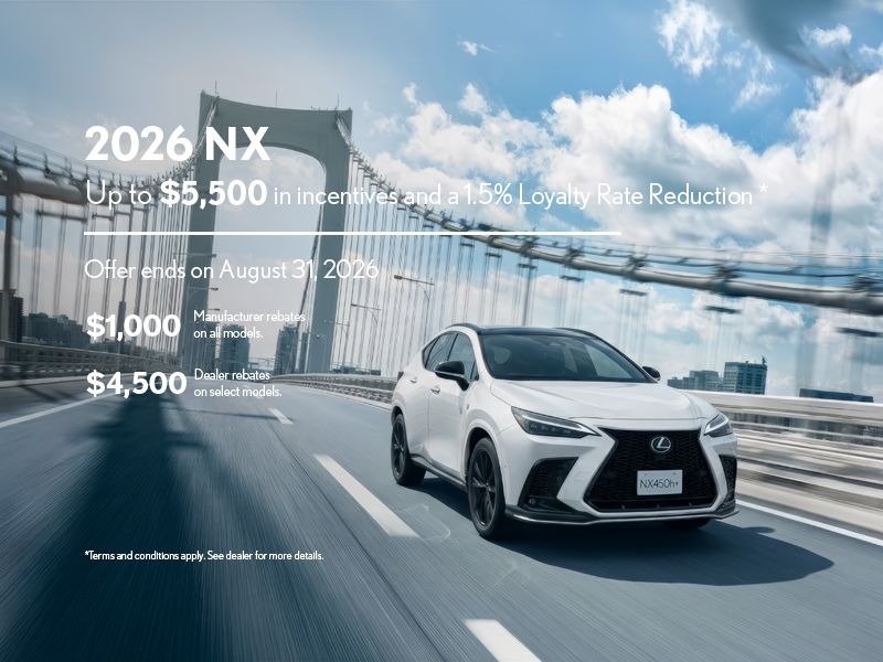 2026 NX SPECIAL OFFER