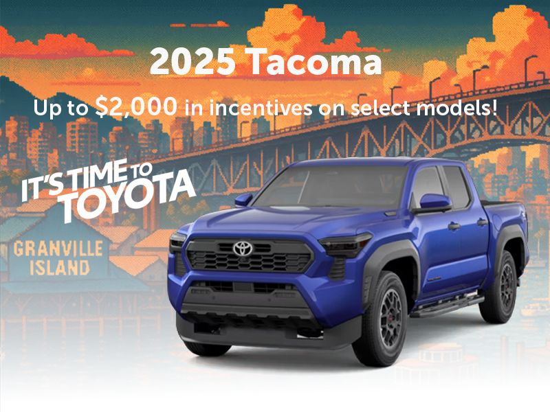 Tacoma Special Offer