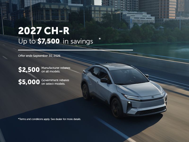 2027 CHR Special Offer