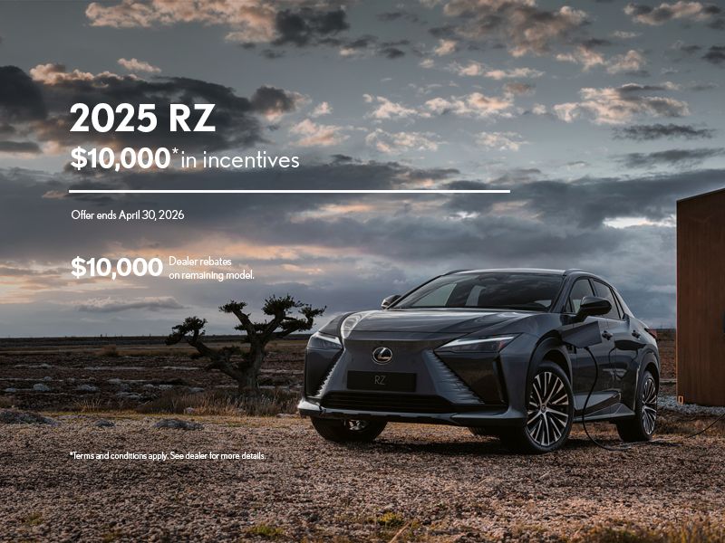 Regency Lexus | 2025 RZ SPECIAL OFFER