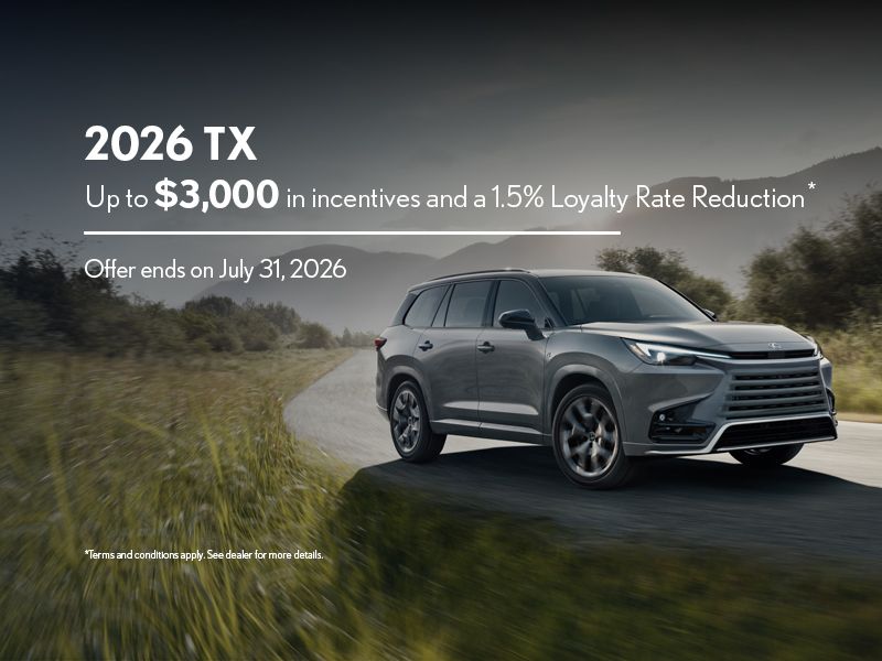 2026 TX SPECIAL OFFER