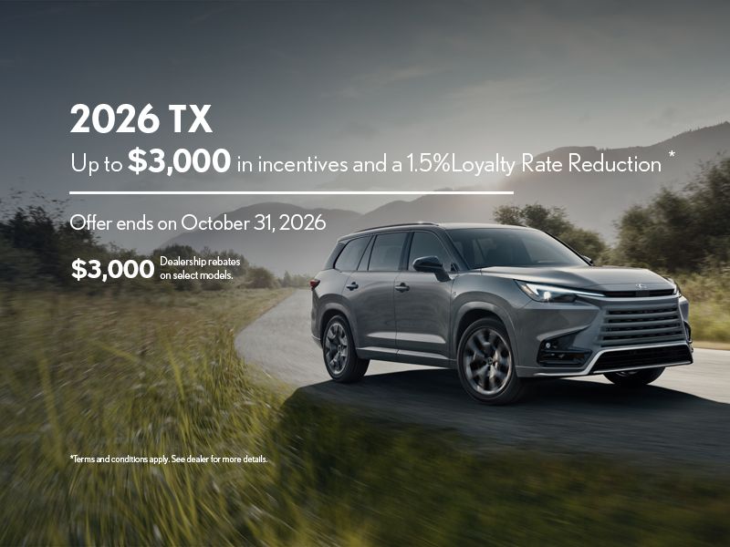 2026 TX SPECIAL OFFER