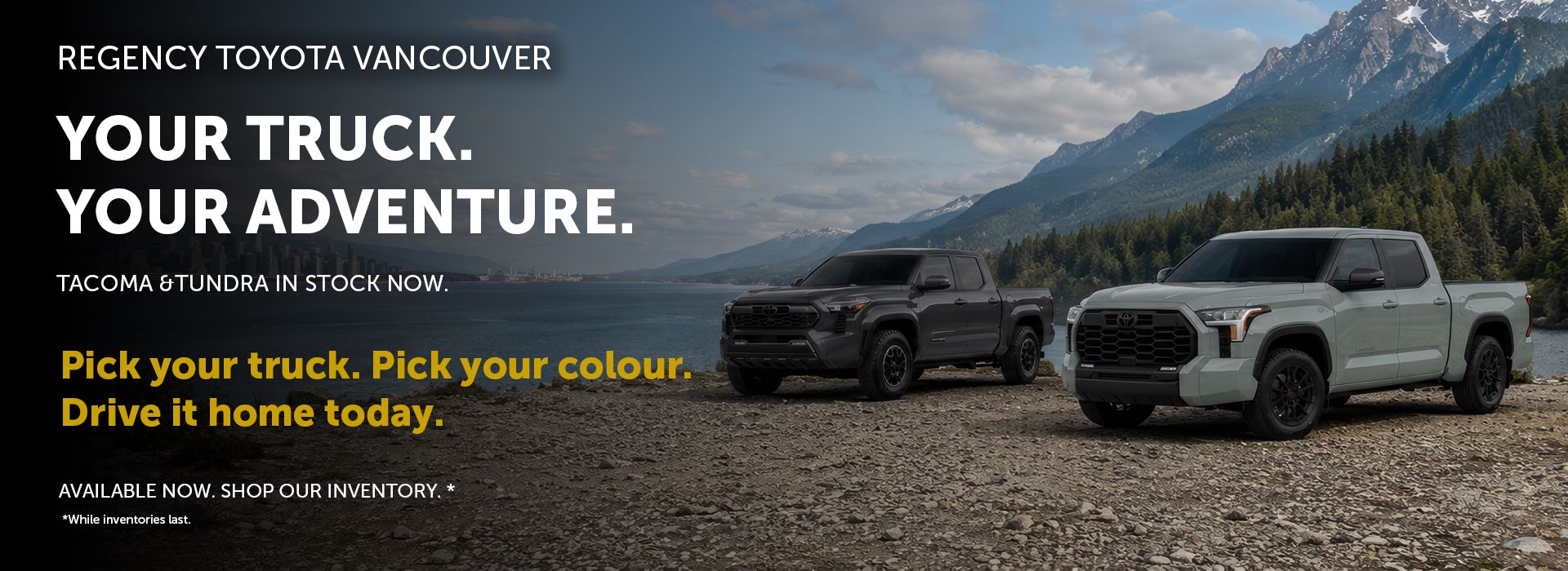 Tacoma and Tundra Trucks