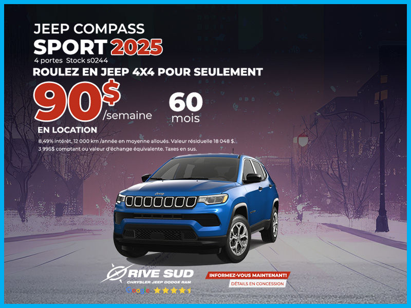 Jeep Compass Sport 2025