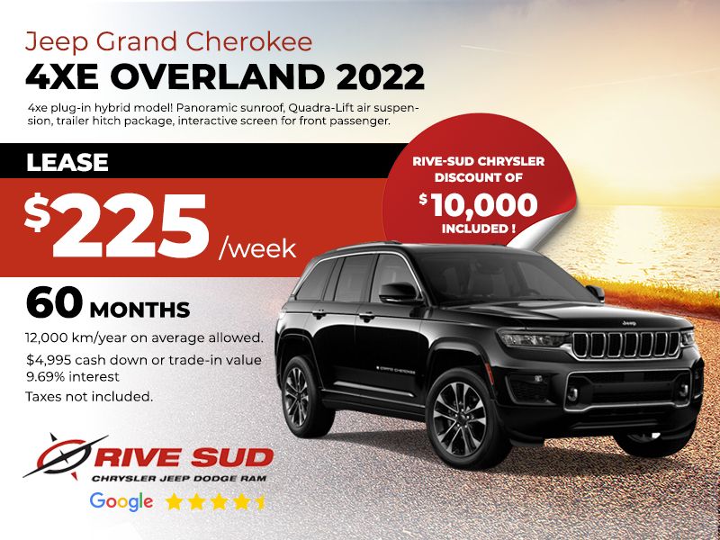 Jeep Grand Cherokee 4XE Overland 2022
