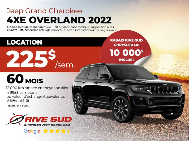Jeep Grand Cherokee 4XE Overland 2022