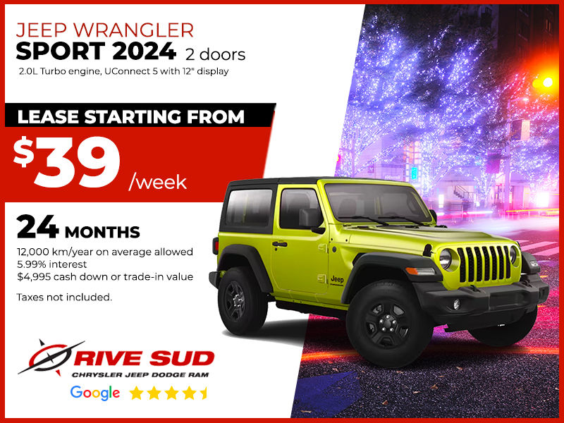 Wrangler Sport 2024