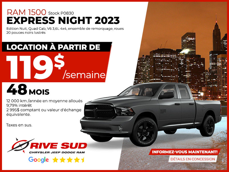 Ram 1500 Express Night Edition 2023