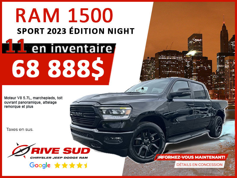 Ram 1500 Sport 2023 Edition Night