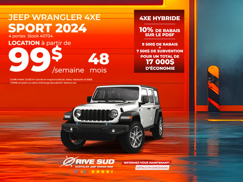 Wrangler Sport 2024